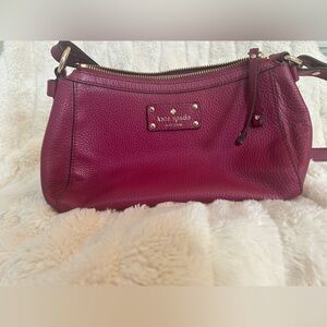 Kate spade purse: maroon